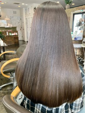 アルファ(alpha) 酸熱水素カラートリートメントロング