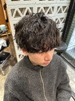 ヒカリスヘアー 吹田店 マッシュ×パーマ