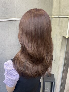 エヴァー(ever) 【切りっぱなしボブ/エアリーロング/美髪/ピンクブラウン/渋谷】