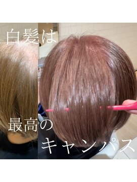 ニューヨークニューヨーク 桂店(NYNY) 白髪ぼかし・ピンクグレージュ