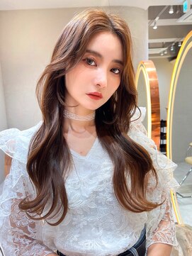 ロンド アンブル 四条烏丸(Lond ambre) 艶めくカールがポイント!ゆるふわ大人ロングスタイル