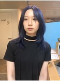 【BUZZbee小出】韓国レイヤー×ネイビーブルー