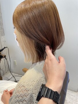 レシェル 多治見店(RECIEL) ♪HAYASHI♪ 外ハネ×インナーカラー