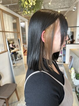 マッシュ グランバーズ 布施(MASHU GRANDVASE) インナーカラー×oooitミルコニア