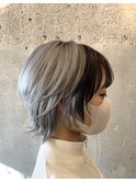 20代30代40代/ウルフカット/髪質改善/ハイライト/インナーカラー