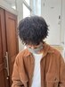 カット+波巻きパーマ+Aujuaトリートメント