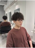 【メンズ】波巻きスパイラルパーマ