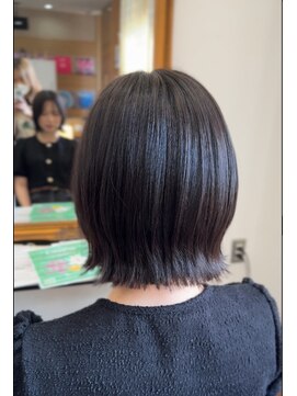 ヘアーメイク ダンス(hair make DANCE) ＊グレージュ　韓国風ボブ＊
