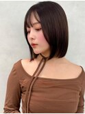 レイヤー/ネビージュ/韓国ヘア/イメチェン/縮毛矯正/中野/