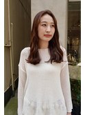 【竹之内蔵人】大人女子のくすみカラー×柔らかミディ