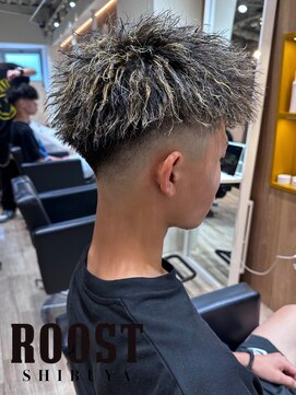 ルースト 渋谷店(ROOST) ツイストスパイラルハイライト