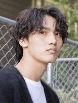 フィフス(fifth)&nbsp;波巻きスパイラルパーママッシュウルフ原宿センターパートメンズ