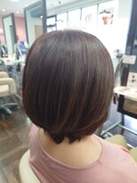 アヴァンス 北花田店(AVANCE)&nbsp;ショートボブ×ピンクブラウン×髪質改善スタンダード