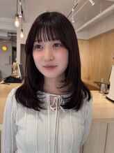 フルリール(fleurir) 顔周りザクザクレイヤースタイル