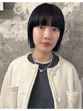 シータ(sheta) 【表参道sheta中澤】フルバング似合わせカット黒髪イメチェン