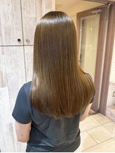 ブリーチ毛にも対応可能!やさしく整える酸性ストレート＊ [酸性ストレート/縮毛矯正/髪質改善/仙台/仙台駅]