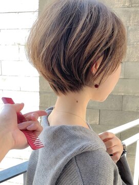 アイドットプラスサッポロ 札幌(i.+SAPPORO) 40代人気◎白髪染めリタッチ×髪質改善ショートカットで毎日が楽