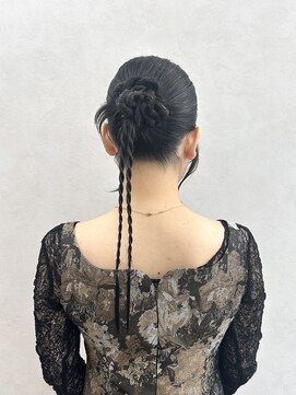 クム 横浜(qumu) 【qumu MARIKO】カチモリヘア×お呼ばれヘアセット