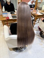 スペックホルダーミミ(Spec Holder mimi) グレージュ×ロング11.29オリーブグレー