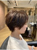 ショートにハイライトの組み合わせもオススメです archive垂水