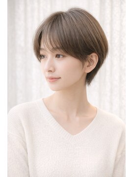 ウルヘアー 緑地公園(ulu hair) 大人可愛い30代40代50代小顔◎マッシュショートボブカット