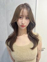 ロンドジェネルーズ 柏(Lond generous)&nbsp;王道韓国レイヤーカット×オリーブベージュ