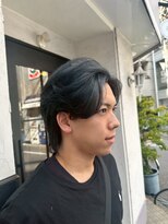 フィアート ヘアドレッシング サロン(Fiato Hairdressing Salon)&nbsp;センターパート×ニュアンスウルフ