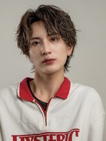 オーシャントーキョーオーバー 渋谷(OCEAN TOKYO OVER)&nbsp;韓国ヘアニュアンスコンマバングセンターパートフェザーパーマ