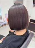 ブリーチ有りブラウニーカラー