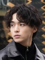 フィフス 天神大名(fifth)&nbsp;天神大名メンズパーマシャドウパーマシースルーマッシュウルフ