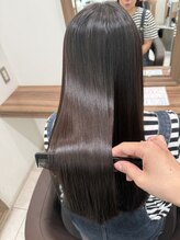 アッシュ 豊田店(Ash) 【艶ロング】梅雨時期はこれ《縮毛矯正》
