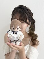 レイティ 丸の内 名古屋(Reity)&nbsp;編みカチュサイドポニー