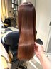【大人女性のための贅沢ケア】髪質改善ストレート＋カット＋TR￥25000