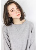 『 毛束感 × グレージュ 』ひし形シルエット切りっぱなしボブ☆