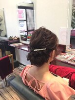 美容 和らく&nbsp;カジュアルなパーティヘアー！
