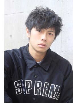 ブークル(boucle) 大人カッコイイビジカジショートパーマ