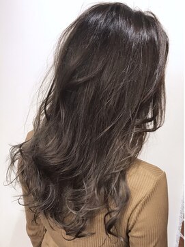 エイト プラット 渋谷2号店(EIGHT plat) ハイライト活かしたグラデーションカラー