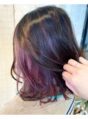 #インナーカラー＃N.カラー＃透明感カラー＃トリートメント