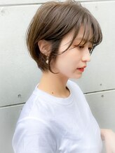 ネオリーブソラ 相模大野店(Neolive sola) 大人かわいいひし形ショートボブ　くびれショート20代/30代/40代