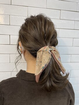 アシェット(assiette) オリーブグレージュカラー【安田汐里】