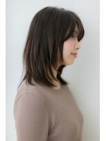 カバーヘアアンドスパ ブリス 浦和(COVER HAIR&SPA bliss) 大人かっこいいダークアッシュ流れるレイヤーY浦和20代30代40代!