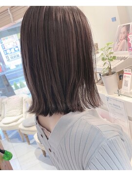 ネオリーブカフ 鶴ヶ峰店(Neolive caff) さりげなハイライト×ラベンダーベージュ