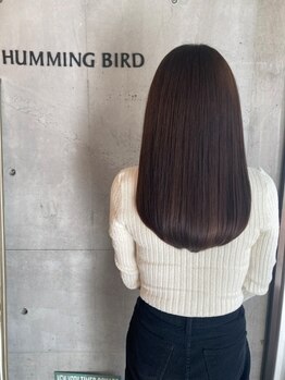 ナチュラルアンドビューティーハミングバード(natural&beauty Hummingbird)の写真/【独自開発のオリジナル薬剤使用】本当に髪に良いモノだけを使用する、本物志向の方に支持されるサロンです