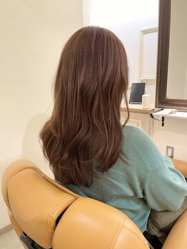 トゥーリ 筑紫野店(tuuli) tuuli 筑紫野☆春カラー☆ピンクベージュ☆mika