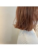 【天王寺 あべの】オレンジベージュ
