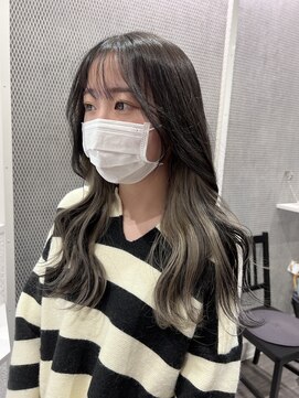 ココット 京橋店(cocotte) 黒染めからのインナーカラー