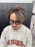 外国人風ハイライトバレイヤージュ