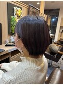 ☆ダークラベンダー☆ショートボブ