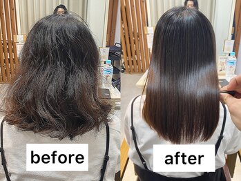 髪質改善　This OMOTESANDO 表参道【ディスオモテサンドウ】　縮毛矯正