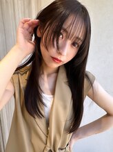 アース 長久手店(HAIR & MAKE EARTH) フェイスレイヤー × ストレート